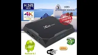Медиаплеер Android TV Box X96 Max 4 / 32 Gb в Баку / Bakida