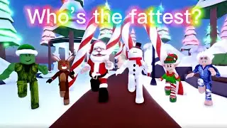 CHRISTMAS CHARACTERS DID THIS TREND | Roblox Trend