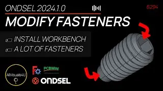 🔩 How To Model A Collet Alignment Screw - Ondsel Fasteners Workbench - FreeCAD Addons