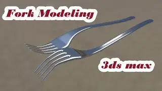 Fork modeling in 3ds max