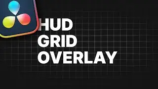 FREE Grid Background + Macro | DaVinci Resolve