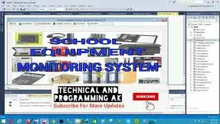 school equipment management system | school management system project in vb.net | vb.net projects