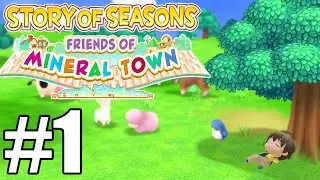 Story of Seasons Friends of Mineral Town - Gameplay Walkthrough Part 1