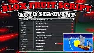Blox fruit Auto sea events keyless script | Auto Trials | Auto mirage island and more