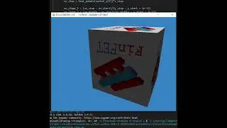 Texturas com perspectiva correta 3d software renderer feito no Python Pygame