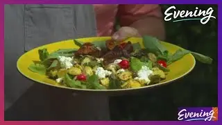 Summertime tahini pasta salad with grilled veggies - Douglas Demo