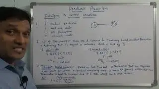 Deadlock Prevention in DBMS | Deadlock Handling Methods (Timestamp, Wait-die, Wound-wait) in DBMS