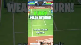 3 SECRET MOVES TO WIN 😍😍AT THE END OF THE MATCH IN TENNIS CLASH 