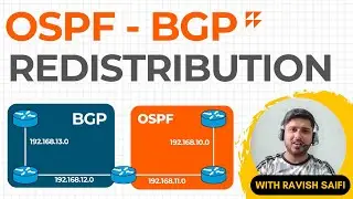 41. OSPF & BGP Redistribution Explained: Integrating Routing Protocols