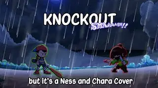 Knockout, but it's a Ness and Chara Cover | Indie Cross, Undertale, EarthBound fnf