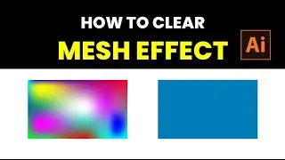 mesh effect | clear mesh | in illustrator