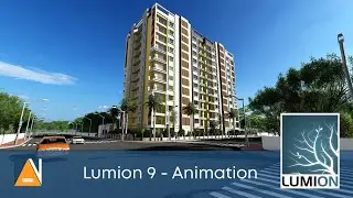 Lumion 9 -  Residential Building Animation Video