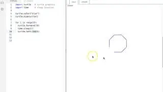 Python For Loop Polygon Demo 1