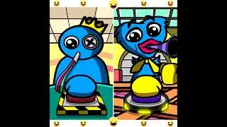 Blue & Huggy Wuggy use emergency button too much