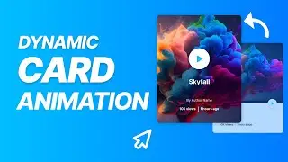 Design Dynamic Hover Animations for Your Cards - Figma Video Card Animation Tutorial