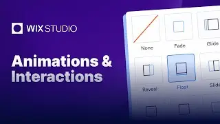 Master Wix Studio Animations and Interactions