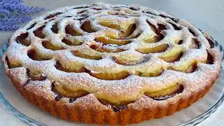 An incredible cake with PLUMS that melts in your mouth