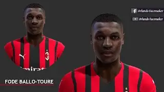 🔴 Fode Ballo-Toure Face By Orlando Facemaker | PES 2013