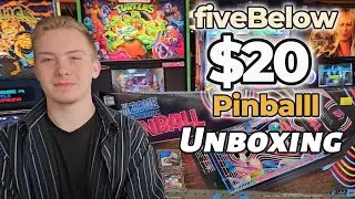 Five Below Pinball for only $20 | UnBoxing