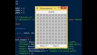 Minesweeper Game GUI in Python