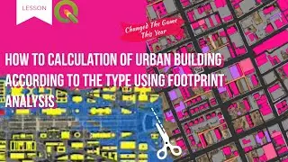 Footprint Analysis: Type-Based Urban Building Calculation #qgis #urban