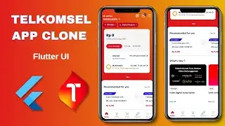 Telkomsel App Clone - Flutter UI | 3. Membuat Variabel Color & Textstyle