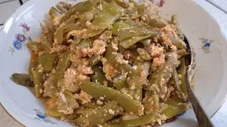 Фасоль стручковая на зиму и на обед, лобио.