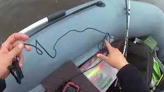 Троллинг на озере.