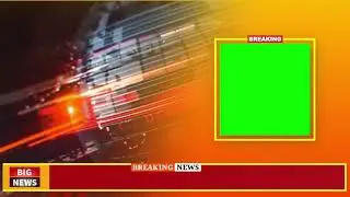 Breaking News Green Screen Templates | No Copyrights | Arish's Films