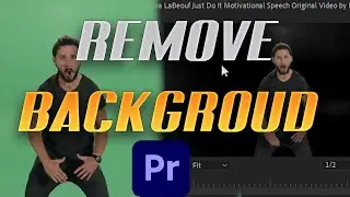 How to remove green screen in Adobe Premiere Pro CC 2022