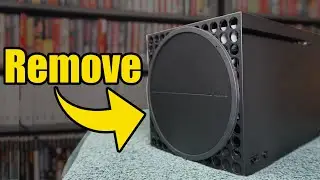 How to Remove the Xbox Series X Ring Stand Base (to display horizontally)