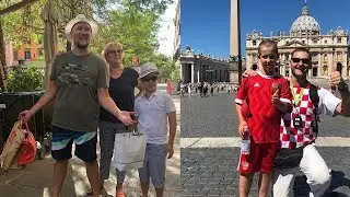 Дмитрий Шилов. Смотрим матч Россия - Хорватия в Риме