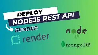Deploy Node.js REST API on Render | CRUD | Express | MongoDB Atlas