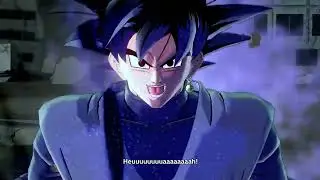 Goku Black Transformation into rose