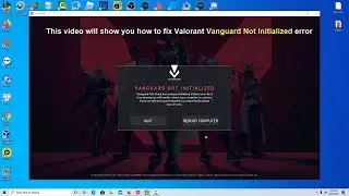 How to Fix Valorant Vanguard Not Initialized Error