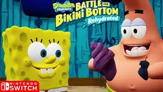 SpongeBob SquarePants: Battle for Bikini Bottom – Rehydrated - Nintendo Switch Gameplay (2020)