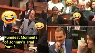 Funniest Moments from Johnny Depp's Trial Part 2 😂🤣😂