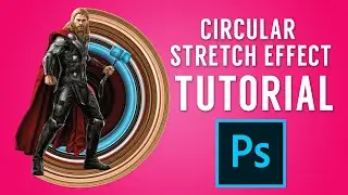 Circular Stretch Effect  Pixel Stretch Effect in Photoshop 2020 by GFX Mentor Designer