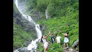 Сочи. Курорт Красная Поляна. Водопад Поликаря. (19 июня 2023 г.)