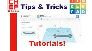 Tinkercad Tips & Tricks - Teach Yourself Tinkercad Tutorials