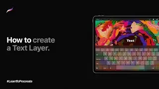 How to Create a Text Layer in Procreate