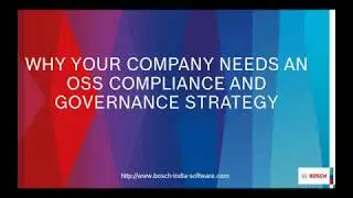 Why your company needs an OSS Compliance and Governance Strategy