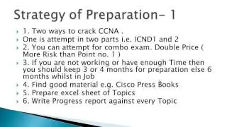 How to Pass CCNA in First attempt