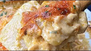 Creamy Au Gratin Potatoes - How to make Scalloped Potatoes | Let's Eat Cuisine