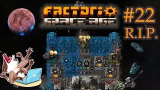 Factorio Space Age #22 - Как НЕ надо летать! Разбил корабль!!! Но добрался до Фульгоры (Прохождение)