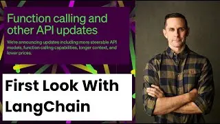 Function Calling via ChatGPT API - First Look With LangChain