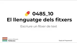 0485_10_03 - Escriure un fitxer de text