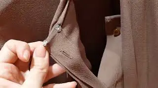Как сшита блуза Fendi. Функциональные хвосты
