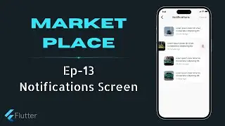 Notification Screen - Auto-Marketplace App Flutter UI | Ep. 13