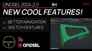 ⚠ Ondsel 2024.2 Is Out (FreeCAD) - Some Cool Improvements - Ondsel Tutorial